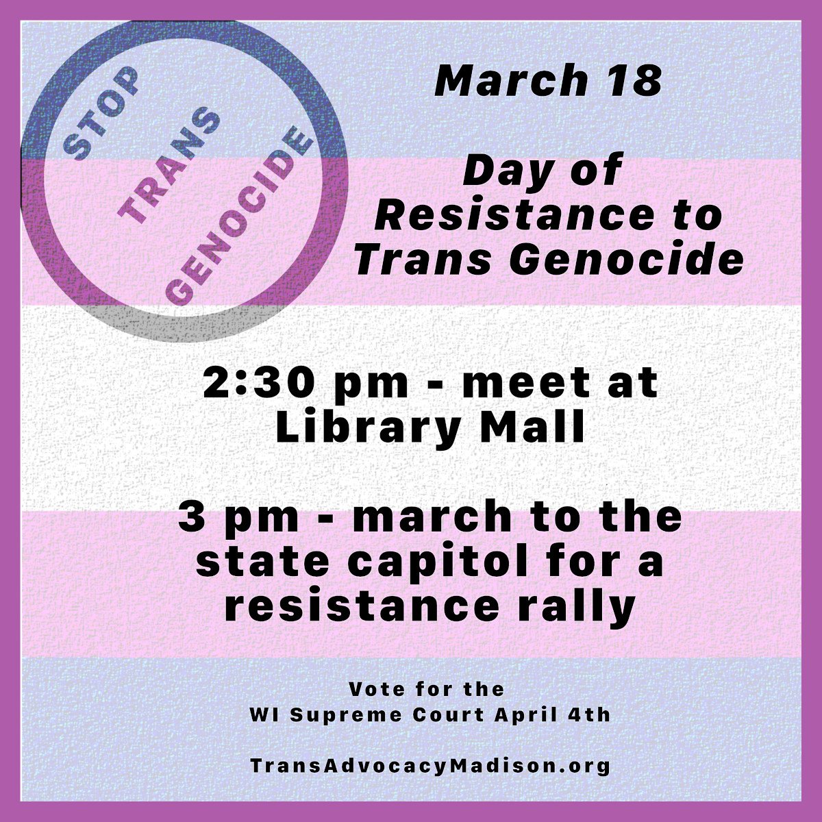 Day of Resistance to Trans Genocide